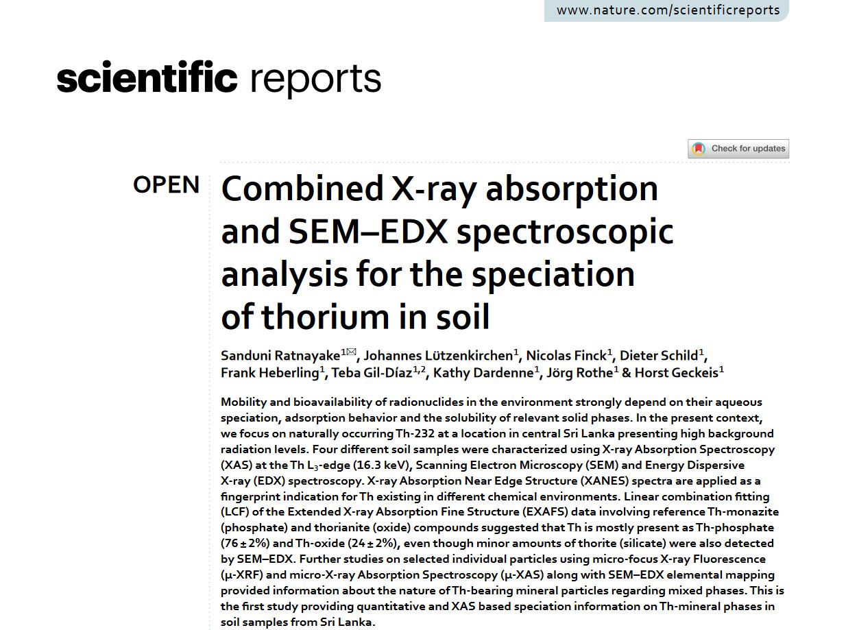 Scientific Reports Abstract